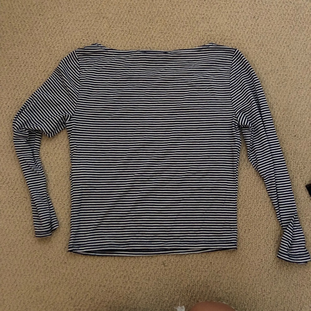 Striped crop top - Picture 2 of 3